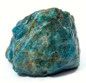 119.70Ct Natural Blue Apatite Crystal Untreated Earth-Mined Facet Specimen Rough - Picture 1 of 8