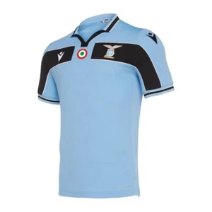 A142 Macron Lazio ROM T-Shirt Wettspiel Home 20/21 Feiern 120 Jahre Kokarde - Picture 1 of 3