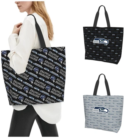 Seattle Seahawks Women's Shopping Bag for Ladies Handbag Tote Bag,fans Gift Cover
