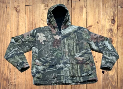 Chaqueta Camuflada Mossy Oak Break-Up Infinity Aislada Con Capucha De Colección Juvenil XL 14-16 Foto 1 de 4