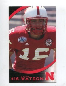 2010 Nebraska Cornhuskers Football Pocket Schedule Adidas cards - You Pick 'em