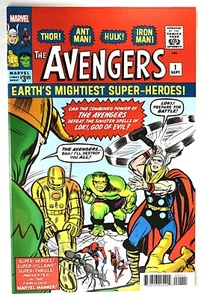 THE AVENGERS #1 FACSIMILE EDITION MARVEL COMICS, 2023 - Picture 1 of 2