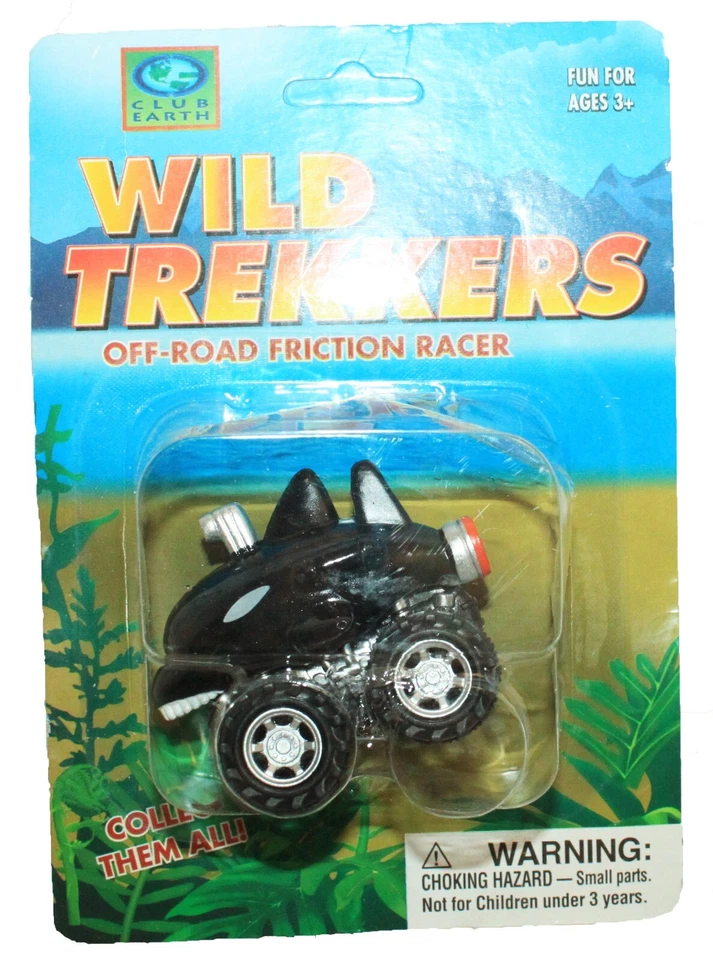 Killer Whale Orca 4x4 Truck Toy - Wild Trekkers Friction Racer Vehicle 2016 - Image 1 of 4