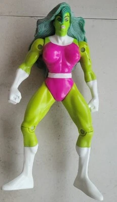 ¡FIGURA DE ACCIÓN SUELTA TOYBIZ MARVEL THE INCREÍBLE HULK SHE-HULK (1996)! L14 Foto 1 de 2
