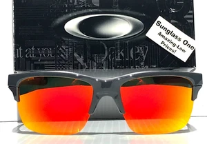 NEW Oakley THINLINK Dark Grey POLARIZED Galaxy Ruby Mirror Sunglass 9316-04 - Picture 1 of 18