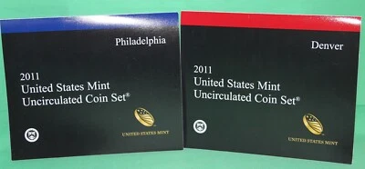 2011 P & D US Mint ANNUAL Uncirculated Coin Set 26 Coins - Image 1 of 2