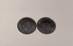 Greg Bingham #54 Car Wash Tokens Lot Of Two. 25mm - Picture 1 of 4