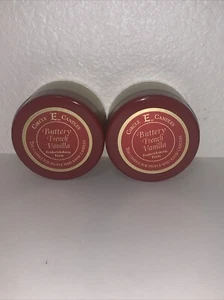 2 NEW Circle E Candles: Buttery French Vanilla 4 Oz Travel Tin Burn 20-25 Hours - Picture 1 of 4