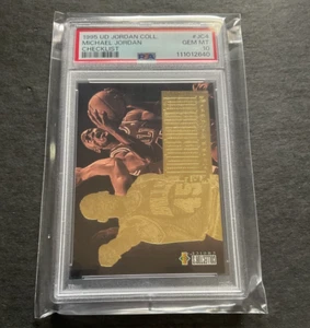 1995 Upper Deck Jordan Collection JC4 Michael Jordan Checklist - PSA 10 GEM MINT - Bild 1 von 2