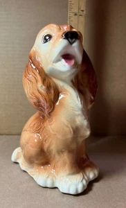 Vintage Cocker Spaniel Puppy Dog Planter - Picture 1 of 2