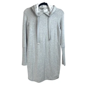 Athleta Women's Gray Pullover Solitude Hoodie Sweatshirt Dress Size XXS - Picture 1 of 10