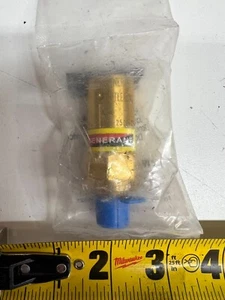 Generant IRVP-250B-FS-22 Industrial Relief Valve 1/4" Male NPT Brass 22 PSI 1.52 - Picture 1 of 2