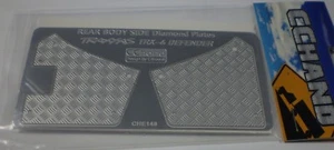RC4WD VVV-C0441 DIAMOND PLATE REAR FENDER QUARTERS TRAXXAS TRX-4 NEW NIP - Picture 1 of 1