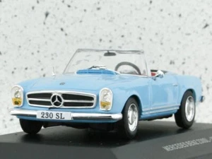 MB Mercedes Benz 230 SL - 1963 - azul claro - SOLIDO 1:43 - Imagen 1 de 2