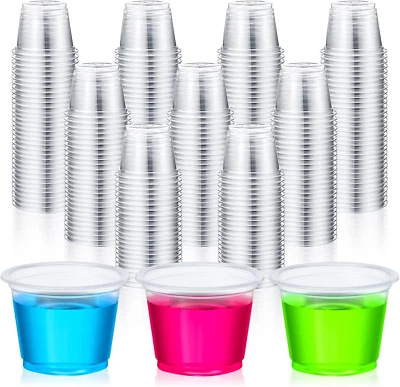 Yetene Plastic Shot Glasses 1 Oz Disposable Cups 1500 Pcs - Image 1 of 4
