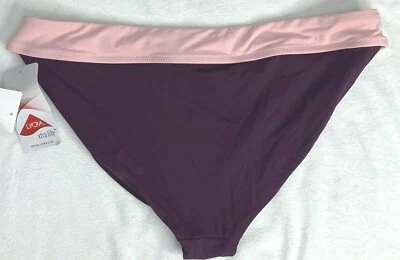 Athleta Women XS Bikini Bottoms Mod Block Medium Rise Stretch Swim Bottoms - Image 1 of 4