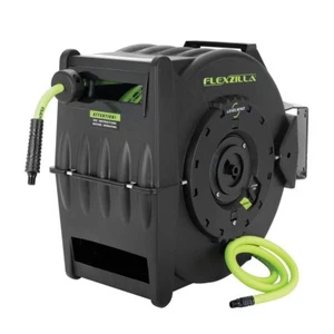Legacy L8335FZ Flexzilla® Pro Retractable Air Hose Reel w/ Levelwind™ 1/2" X 50' - Picture 1 of 4
