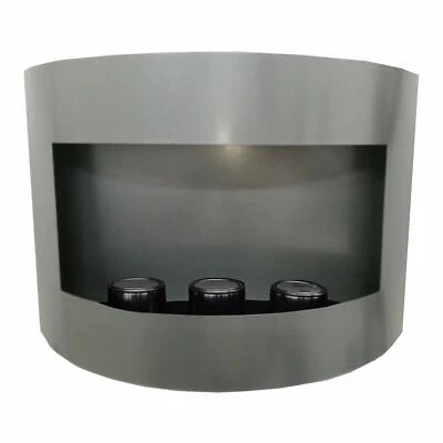 CAMINETTO FIREPLACE CAMINETTI ETANOLO MARSEILLE ARGENTO - Immagine 1 di 3