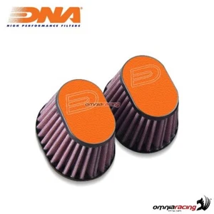 DNA 2 kit de filtro de aire naranja cuero Caja de aire para BMW RnineT 2014>2017 - Picture 1 of 6