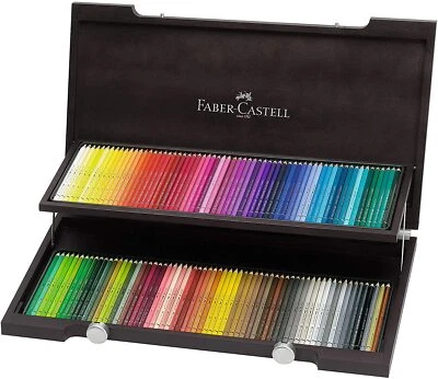 Faber-Castell Albrecht D?rer watercolor pencils set of 120 colors wooden box - Image 1 of 4