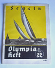OLYMPICS 1936  Booklet  - Sailing.  Nr.22.  