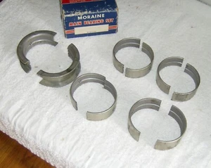 PONTIAC GMC CRANKSHAFT MAIN BEARINGS SET NOS NORS STD 1955 1956 287 288 316 317 - Picture 1 of 2
