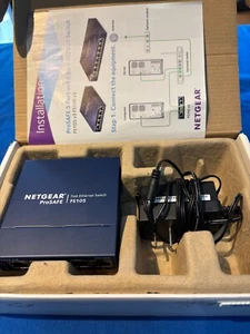 Netgear ProSafe FS105 5-Port 10/100 Fast Ethernet Switch - Picture 1 of 2