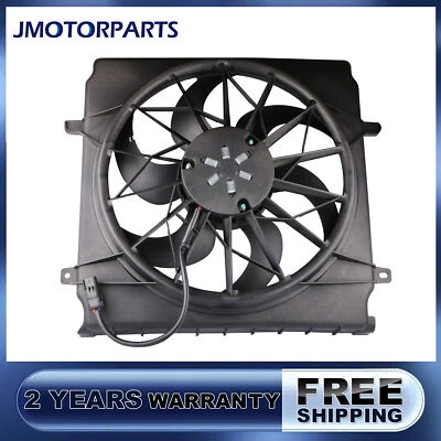 Conjunto de ventilador de refrigeración del radiador de 1 pieza para Jeep Liberty 2,4 L 3,7 L 2004 2005 2006 07 Foto 1 de 4