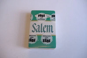 ~NEU~SALEM~MENTHOLFRISCH~FILTERZIGARETTEN~SPIELKARTEN~KUNSTSTOFFBESCHICHTET~ - Bild 1 von 2