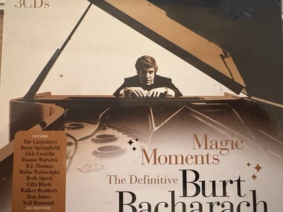 BURT BACHARACH - Magic Moments: The Definitive 3 x CD Digipak Rhino Exc Cond! - Image 1 of 2