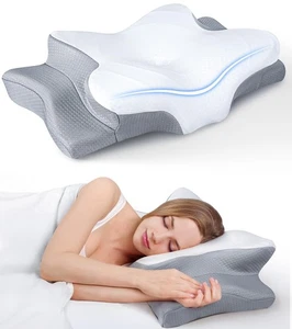 Ultra Pain Relief Cooling Pillow for Neck Support, Adjustable Cervical Pillow... - Picture 1 of 7