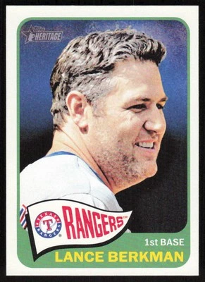 2014 Topps Heritage  #113 Lance Berkman - Image 1 of 2