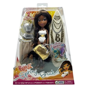 Bratz Spring Break Sasha Puppe Summer Sizzle Spielzeug Strand Zubehör Surfbrett - Bild 1 von 6