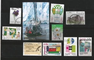 (L093) ESPAÑA – 2007 - LOTE 10 SELLOS - USADO - 3 SERIES + SELLOS SUELTOS - Imagen 1 de 1