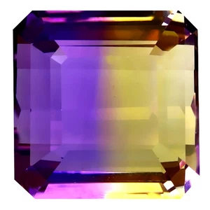 10.36 ct Beautiful Octagon Cut (12 x 12 mm) Unheated Natural Ametrine Gemstone - Picture 1 of 1