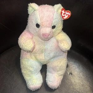 Ty 1999 Bearbaby Bear Baby Teddy Pillow Pal Rattle Stuffed Animal Plush - Picture 1 of 5