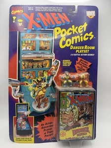 Toy Biz X-Men Pocket Comics 1994 Serie 1 Spielset Danger Room Wolverine Neu - Bild 1 von 10