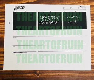 Spawn Staffel 1 HBO Animation Produktion - Gebraucht Storyboard Intro Promo Seite 7 - Bild 1 von 1