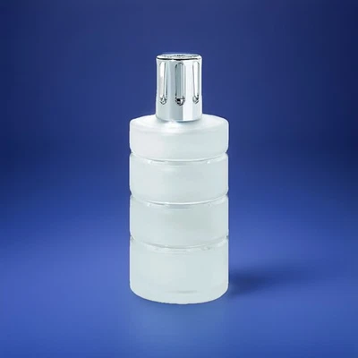 ¡NUEVO! Lámpara de fragancia LAMPE BERGER 4018 Stries difusor de vidrio esmerilado rara Francia Foto 1 de 4