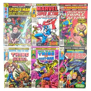 Marvel 2-In-One 35 55 Triple Action 32 Premiere 41 Super Action 7 Team-Up 74 Lot - Picture 1 of 8