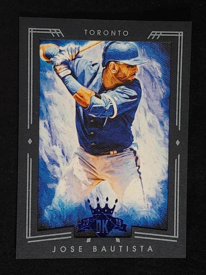 Panini Diamond Kings 2015 - José Bautista - #79 enmarcado azul - Azulejos/99 Foto 1 de 4