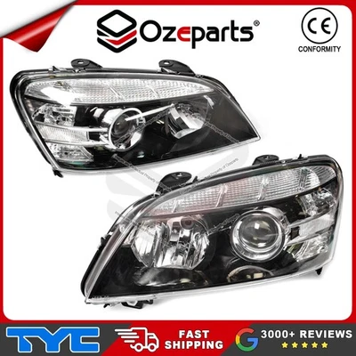 TYC Pair LH+RH Head Light Lamp With Projector For Holden Statesman WM 2006-2013 - Image 1 of 4