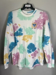 Walt Disney World Spirit Jersey Womens XL Disney Park Crewneck Pullover Tie Dye - Picture 1 of 9