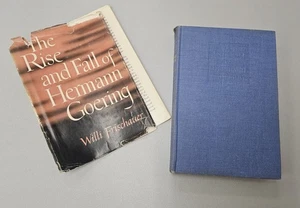 RISE AND FALL OF HERMANN GOERING Willi Frischauer 1951 1st ed Nazi WWII HC Book - Picture 1 of 14