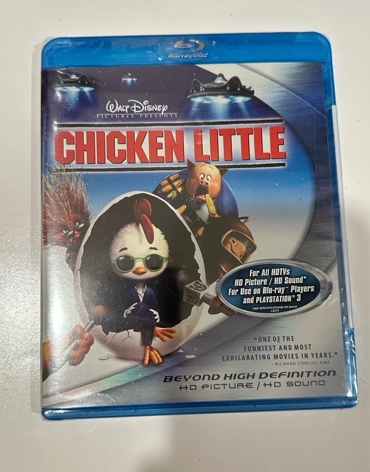 Chicken Little (Blu-ray & DVD 2007 Release) Disney New & Sealed** Foto 1 de 3