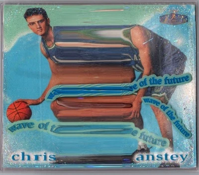1997-98 Flair Showcase Wave of the Future Chris Anstey #3WF Rookie RC Foto 1 de 2