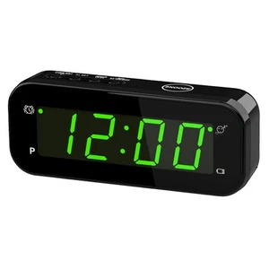 2 in 1 Alarm Clock Indoor Thermometer, Digital Clock with Temperature Display... - Picture 1 of 7