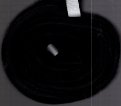 Capa de mangueira de lã isolante CPAP BiPAP poliéster para mangueira de 6-9 pés preta - Imagem 1 de 4