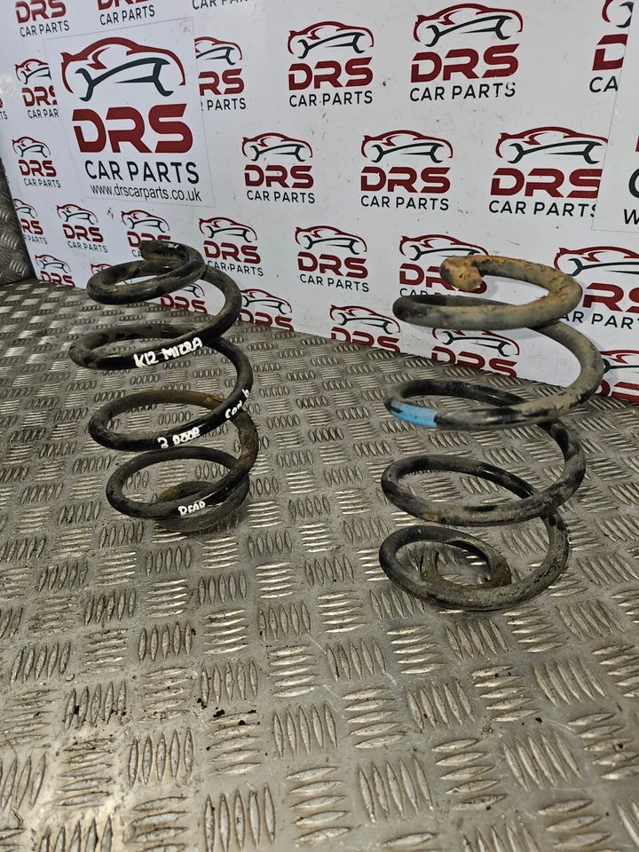 NISSAN MICRA K12 REAR COIL SPRINGS 1.2 PETROL 2003 - 2010 - image 1 of 4