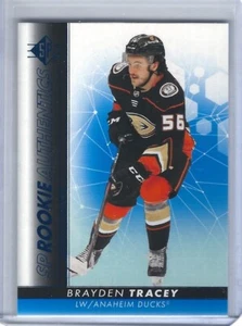 2022-23 SP Rookie Authentics Blue #122 Brayden Tracey - Picture 1 of 2
